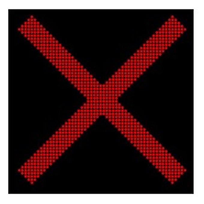 Panou PVM Clasa D 1500x1500 - Matrice LED Mesaje si indicatoare rutiere variabile 